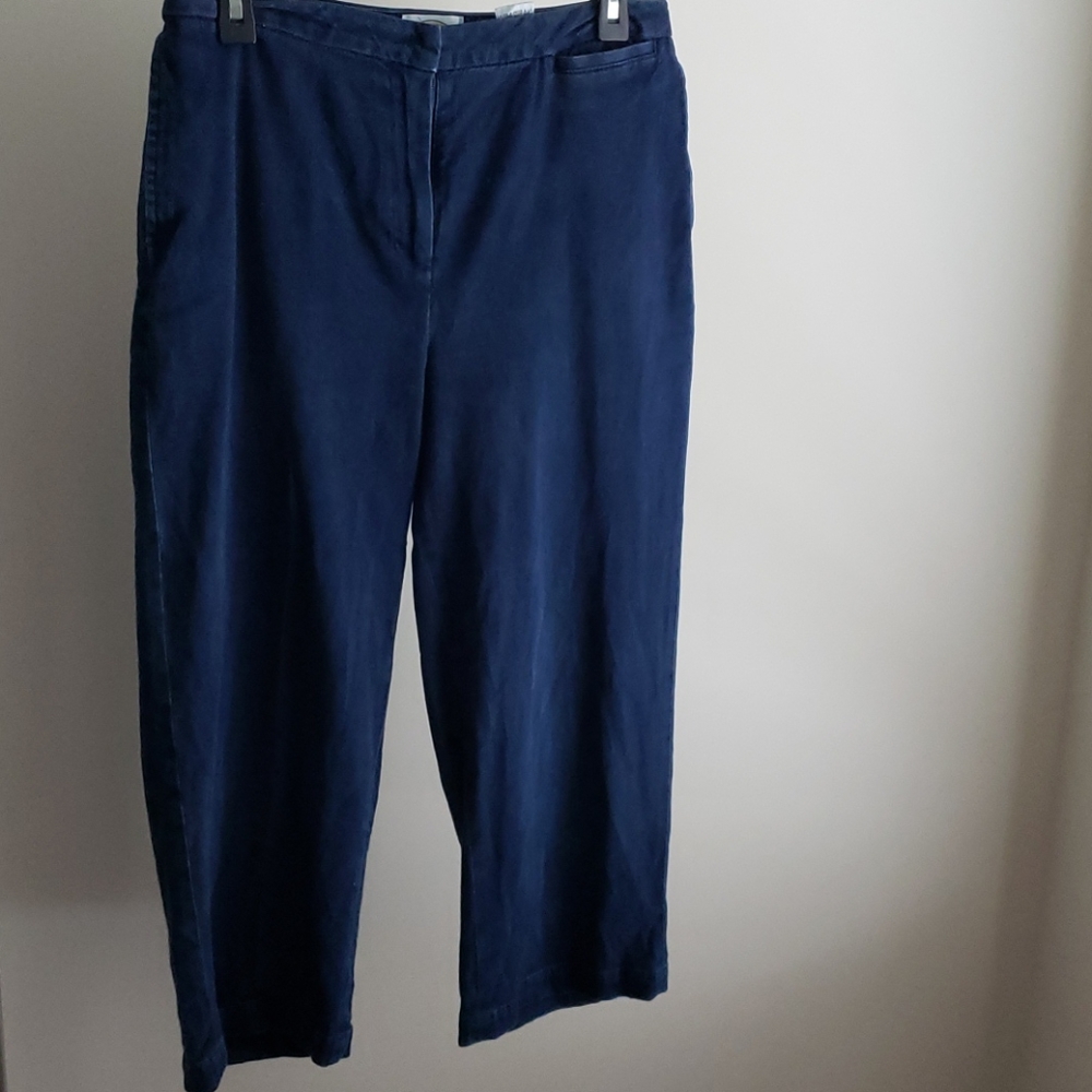 Denim capris